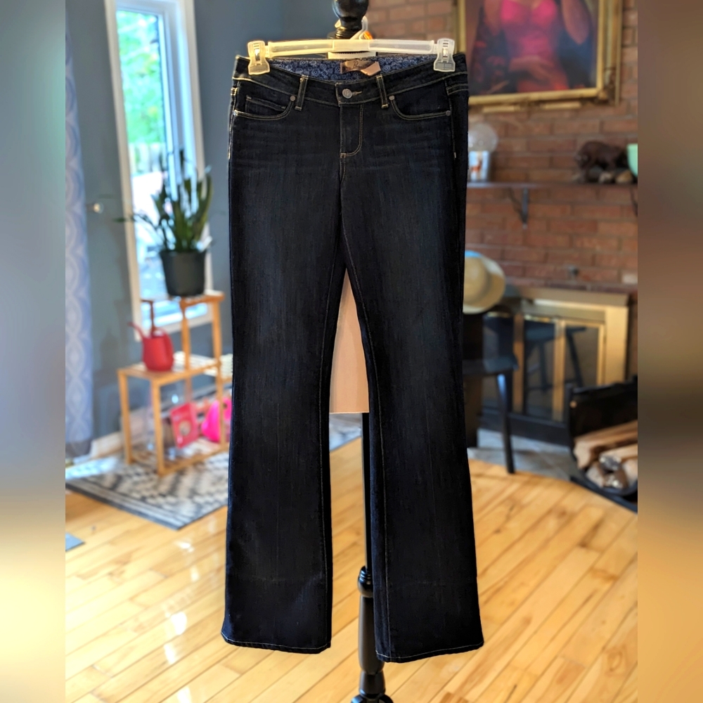 Paige Premium Denim Laurel Canyon Jeans Boot Cut Size 27
